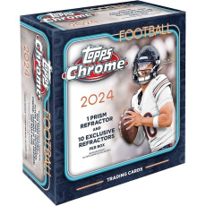 Topps 2024 NFL Chrome Football Mega Box