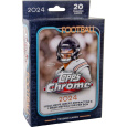 Topps 2024 NFL Chrome Football Hanger Box