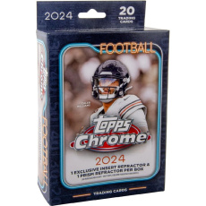 Topps 2024 NFL Chrome Football Hanger Box