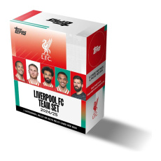 Topps fotbalové karty Liverpool 2024/25 Team Set