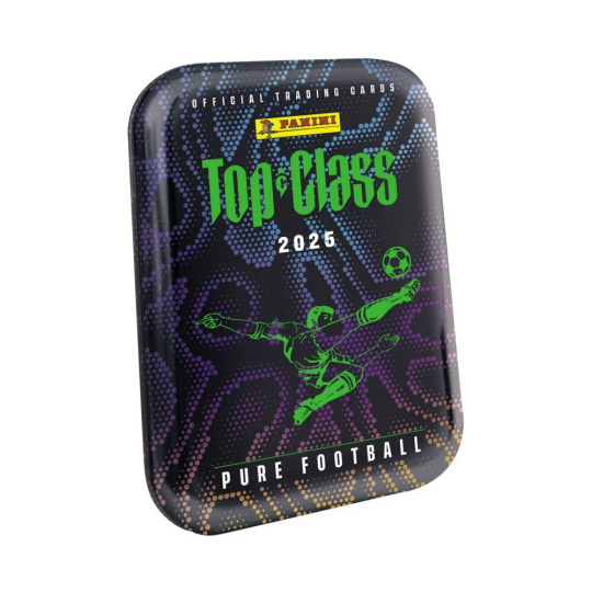 PANINI fotbalové karty TOP CLASS 2025 Tin Pocket