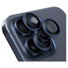 OBAL:ME ochrana čoček Apple iPhone 15 Pro/15 Pro Max modrý titan