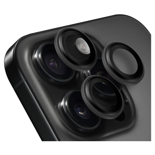 OBAL:ME ochrana čoček Apple iPhone 15 Pro/15 Pro Max černý titan
