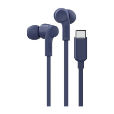 Belkin SOUNDFORM™ USB-C sluchátka s nastavitelným omezovačem hlasitosti modrá