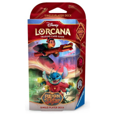 Disney Lorcana: Reign of Jafar - Starter Deck Ruby & Steel (Mulan & Stitch)