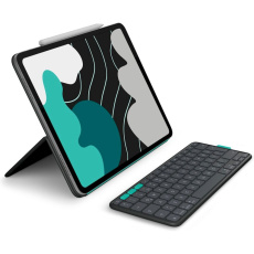 Logitech Flip Folio pro iPad Pro (M4) a Air 13" (M2, M3) US grafitové