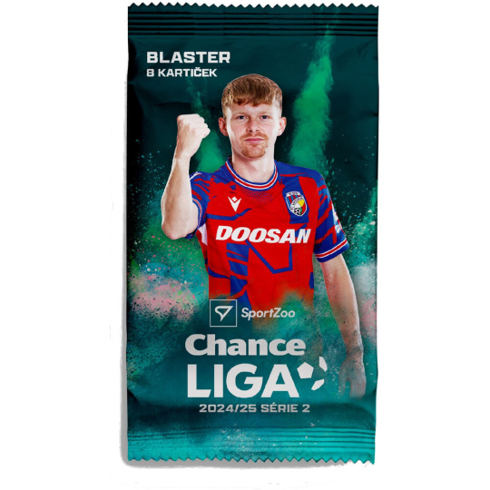 Fotbalové karty SportZoo Chance Liga 2024/2025 2. série Blaster balíček