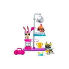 Set tří figurek Hasbro Littlest Pet Shop disco set