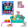 Set tří figurek Hasbro Littlest Pet Shop večeře