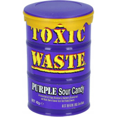 Kyselé bonbony Toxic Waste - Fialový soudek 42g