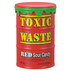 Kyselé bonbony Toxic Waste - Čevený soudek 42g
