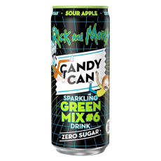 Sycená limonáda Candy Can Rick and Morty - Jablko 330 ml