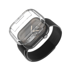 FIXED Pure Watch poudzro s temperovaným sklem Apple Watch Series 10 (42 mm) čiré