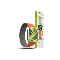 Mobile Origin Magnetic Watch Strap II řemínek 49/46/45/44mm oranžový/šedý