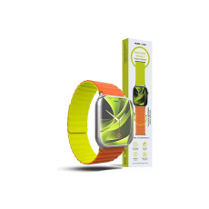 Mobile Origin Magnetic Watch Strap II řemínek 49/46/45/44mm oranžový/zelený
