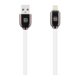 OBAL:ME Sleek USB-A/Lightning kabel bílý