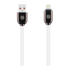 OBAL:ME Sleek USB-A/Lightning kabel bílý
