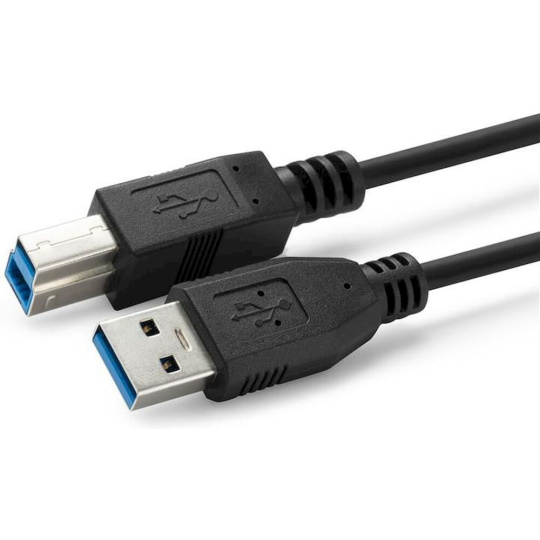 MicroConnect USB 3.2 Gen 1 kabel 2m černá