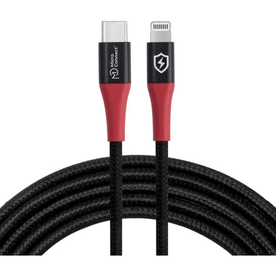 MicroConnect Safe Charge USB-C - Lightning Data Blocker kabel 1.5m