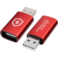 MicroConnect Safe Charge USB-A data blocker adapter
