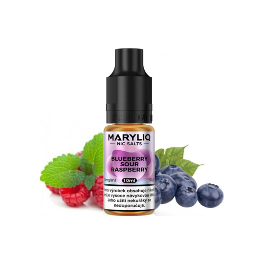 Maryliq Salt Borůvka s kyselou malinou 10ml (20mg)