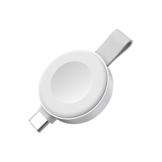 FIXED Orb 2 USB-C adaptér pro Apple Watch s rychlonabíjením bílý