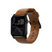 Nomad Modern Band řemínek Apple Watch 46mm/49mm hnědá/černá