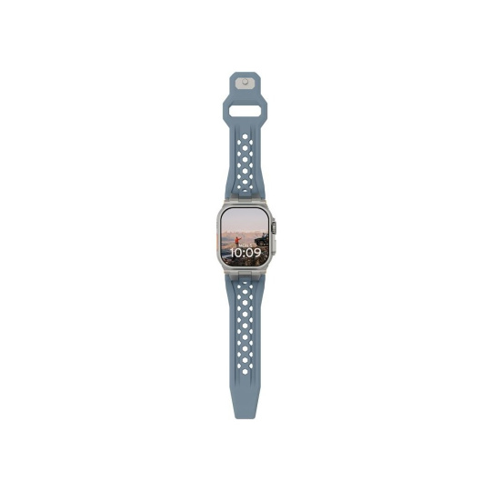 UAG Monarch Strap řemínek Apple Watch 49/46/45/44/42mm modrý/titan