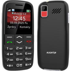 ALIGATOR A770 Senior + stolní nabíječka černý