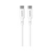 Spello USB-C/USB-C kabel 1m bílý