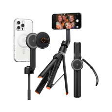 Spigen Selfie Stick MagSafe+ Tripod selfie tyč černá