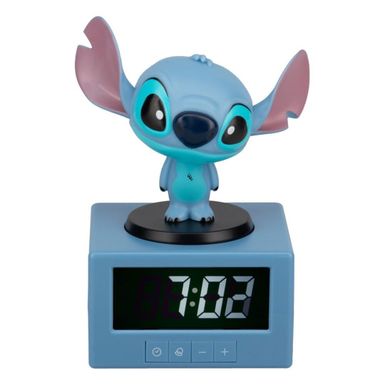 Paladone budík s LED lampou Icon Stitch