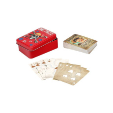 Hrací karty One Piece (plechový box)