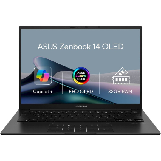 ASUS Zenbook 14 OLED (UM3406KA-OLED282W) černý - záruka na 3 roky po registraci