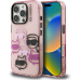 Karl Lagerfeld IML Multi K&CH Heads kryt iPhone 16 Pro růžový