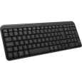 Logitech K250 CZ/SK bezdrátová klávesnice světle šedá