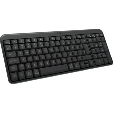 Logitech K250 CZ/SK bezdrátová klávesnice světle šedá