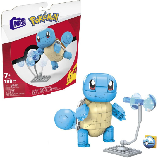Mattel Mega Construx stavebnice Pokémon - Squirtle