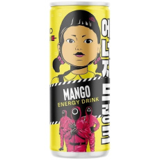 Energetický nápoj Squid Game - Mango 250 ml