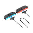 iPega SW2119A USB-A napájecí kabel pro JoyCon Nintendo Switch 2 3m černý 2ks