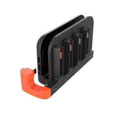 iPega SW2185 Nabíjecí Stanice pro JoyCon Ovladače Nintendo Switch 2 černá