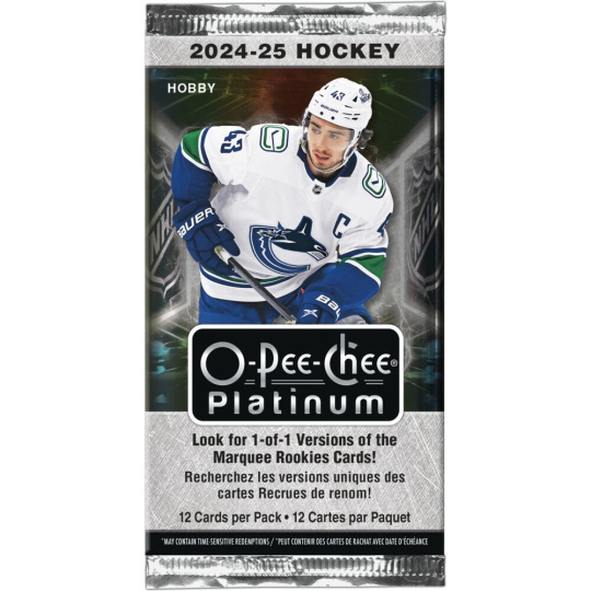 2024-25 Upper Deck O-Pee-Chee Platinum Hockey Hobby Balíček