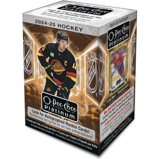2024-25 Upper Deck O-Pee-Chee Platinum Hockey Blaster Box 
