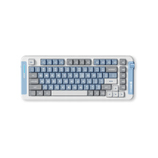 MCHOSE X75 bezdrátová klávesnice Blue/Grey