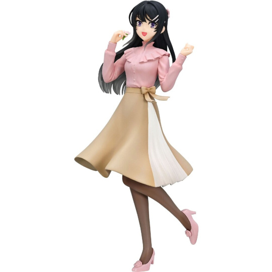 Figurka Furyu Trio-Try-iT Rascal Does Not Dream of Bunny Girl Senpai - Mai Sakurajima (Spring Outfit