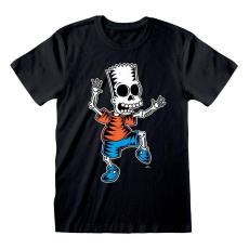 Tričko The Simpsons - Skeleton Bart L
