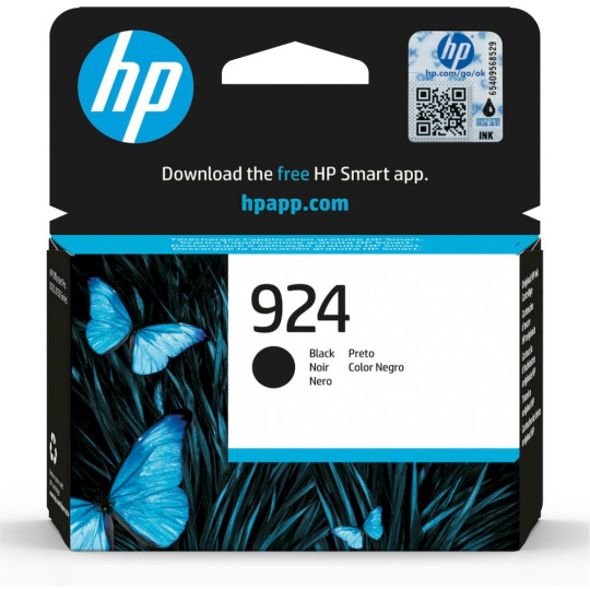 HP 4K0U6NE č. 924 Černá originální