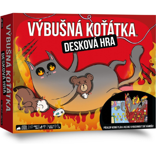 Výbušná koťátka: Desková hra