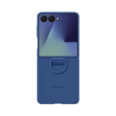 Samsung Ring Silicone Case ochranný kryt Galaxy Z Flip7 modrý