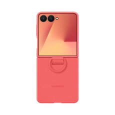 Samsung Ring Silicone Case ochranný kryt Galaxy Z Flip7 červený